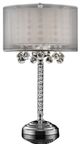 Furniture of America® Lila Silver Table Lamp-0