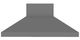 Vent-A-Hood® 66" Gunsmoke Euro-Style Wall Mounted Range Hood-0