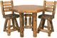 Best Craft Furniture RRP2 Rustic Red Pine Octagon Gathering Table-1