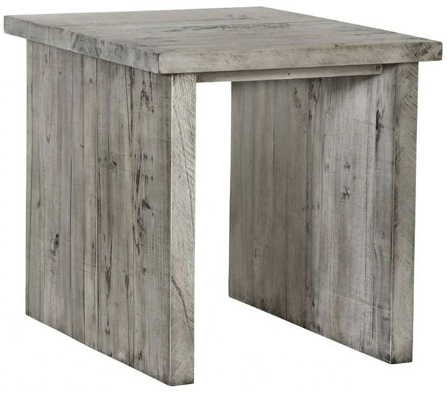 Napa Furniture Design Renewal Weathered Natural Driftwood Occasional End Table-0