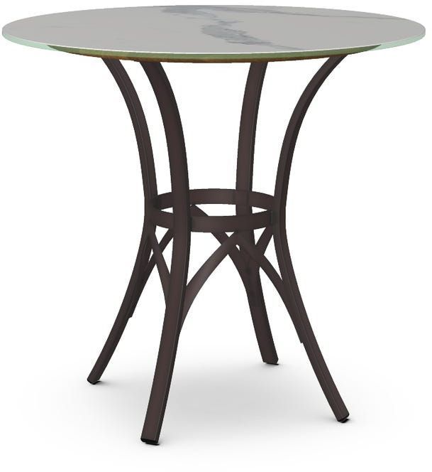 Amisco Customizable Kai 39" Italian Porcelain Top Counter Height Table-0