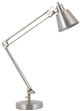 Cal® Lighting & Accessories Udbina Brushed Steel Desk Lamp-0
