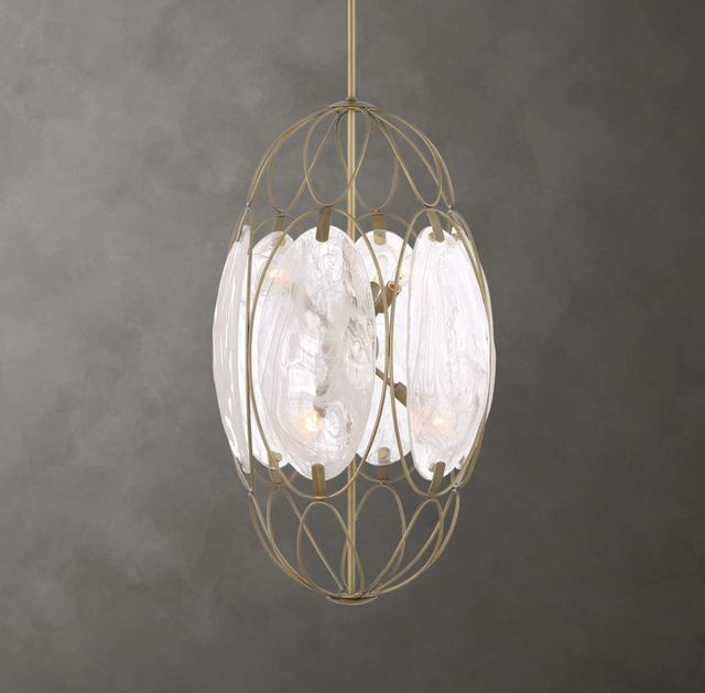 Uttermost® Valencia Gold 6-Light Pendant-1