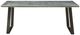 ACME Furniture Kaylia Aluminum Dining Table with Gunmetal Base-3