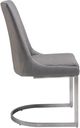 Modus Furniture Oxford Basalt Gray Upholstered Dining Side Chair-3