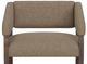 International Furniture Direct Murcia Brown/Lacquer Brown Accent Chair-4