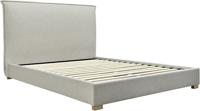 Fashion Bed Group® Claro Gray Queen Panel Bed-1