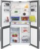 Beko 36 in. 20.9 Cu. Ft. Fingerprint Free Stainless Steel French 4-Door Refrigerator-2