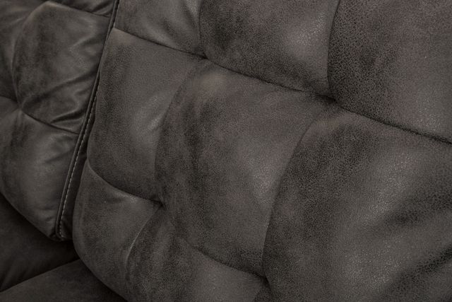 Benchcraft® Venaldi Gunmetal Sofa Chaise-3