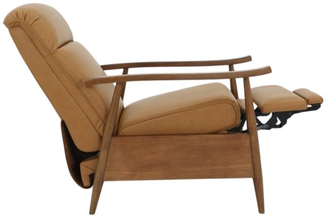 BarcaLounger® Hampton Brown/Santa Fe Brandy Leather Manual Recliner-1