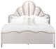 Michael Amini® Malibu Crest Chardonnay/Porcelain California King Upholstered Panel Bed-3