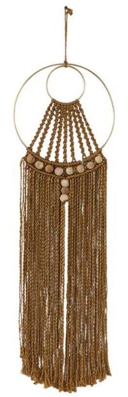 Deco Marche Brown 10'' Macrame Home Wall Decor-1