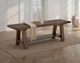 International Furniture Direct Parota Brown Bench-1