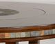 Sunny Designs™ Santa Fe Dark Chocolate Round Table with Lazy Susan-3