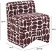 TOV Furniture Pippa Merlot Jacquard Weave Accent Stool-2