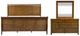 Liberty Furniture Grandpas Cabin 3-Piece Aged Oak King Sleigh Bedroom Set-0