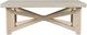 Jofran Inc. Sierrafina Almond Rectangular Coffee Table-1