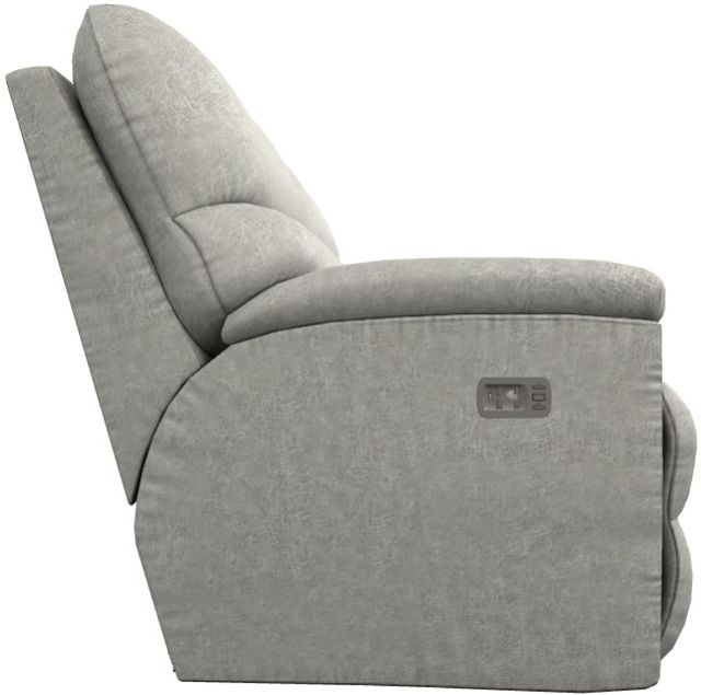La-Z-Boy® Trouper Dove Power Reclining Loveseat with Headrest and Lumbar-2