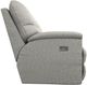 La-Z-Boy® Trouper Dove Power Reclining Loveseat with Headrest and Lumbar-2