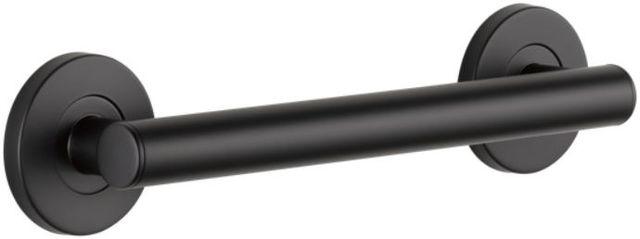 Delta Stryke® Matte Black 12" Oval Grab Bar-0