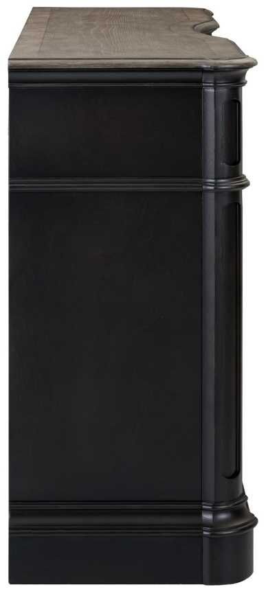 Liberty Furniture Magnolia Manor Antique Black/Weathered Bark Server-3