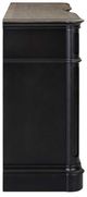 Liberty Furniture Magnolia Manor Antique Black/Weathered Bark Server-3