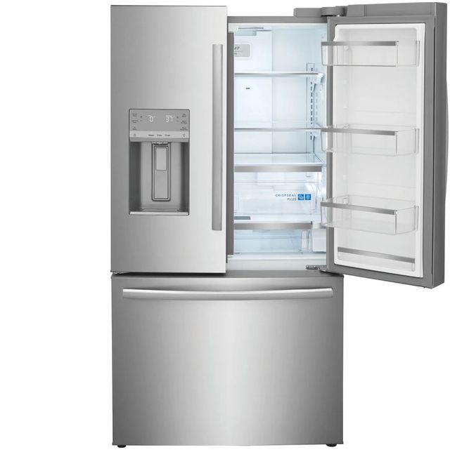 Frigidaire Gallery® 22.6 Cu. Ft. Smudge-Proof® Stainless Steel Counter Depth French Door Refrigerator-2