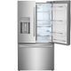 Frigidaire Gallery® 22.6 Cu. Ft. Smudge-Proof® Stainless Steel Counter Depth French Door Refrigerator-2