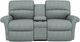 La-Z-Boy® Robin Indigo Manual Reclining Loveseat with Console-1