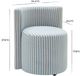 TOV Furniture Alyssa Beige/Blue Rolling Desk Chair-2