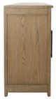 Dovetail Furniture Delacruz Natural Oak Sideboard-2