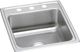 Elkay Lustertone® Classic Lustrous Satin 19-1/2" x 22" x 7-5/8" OS4-Hole Single Bowl Drop-In Sink-0