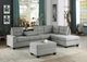 Homelegance® Maston Gray Storage Ottoman-1