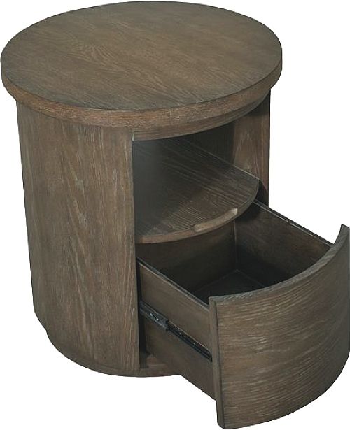 Magnussen Home® Bosley Porpoise Round End Table-3