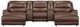 Signature Design by Ashley® DeepWakes 5-Piece Canyon Power Reclining U-Shape Sectional and Chaise-0