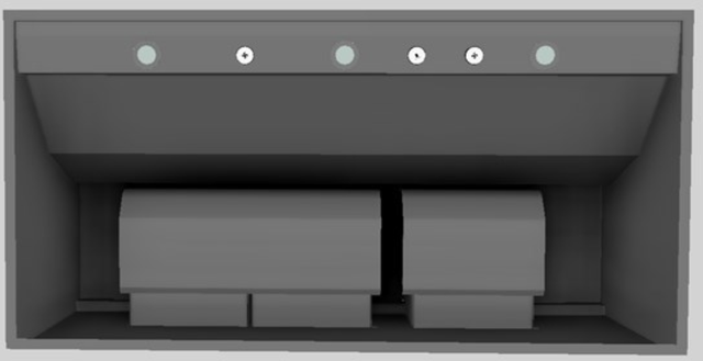 Vent-A-Hood® 48" Gunsmoke Wall Mounted Range Hood-3