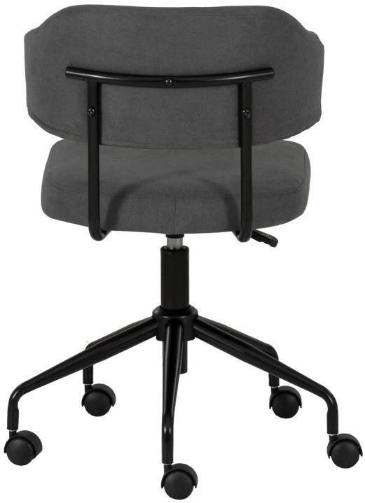 Linon Tanner Black Office Chair-4