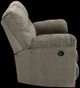 Signature Design by Ashley® Alphons Putty Reclining Loveseat-4