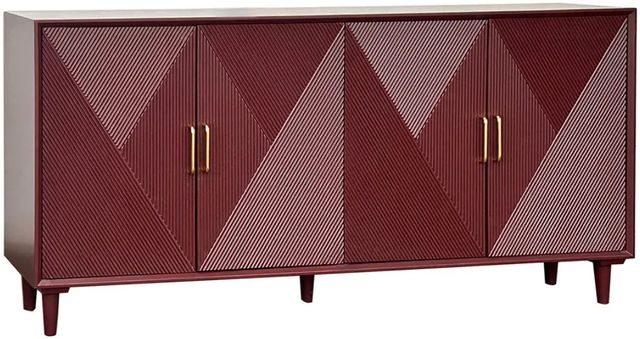 Crestview Collection Arvada Merlot Sideboard -0