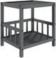 Donco Kids Best Friend Dark Gray Pet End Table-0