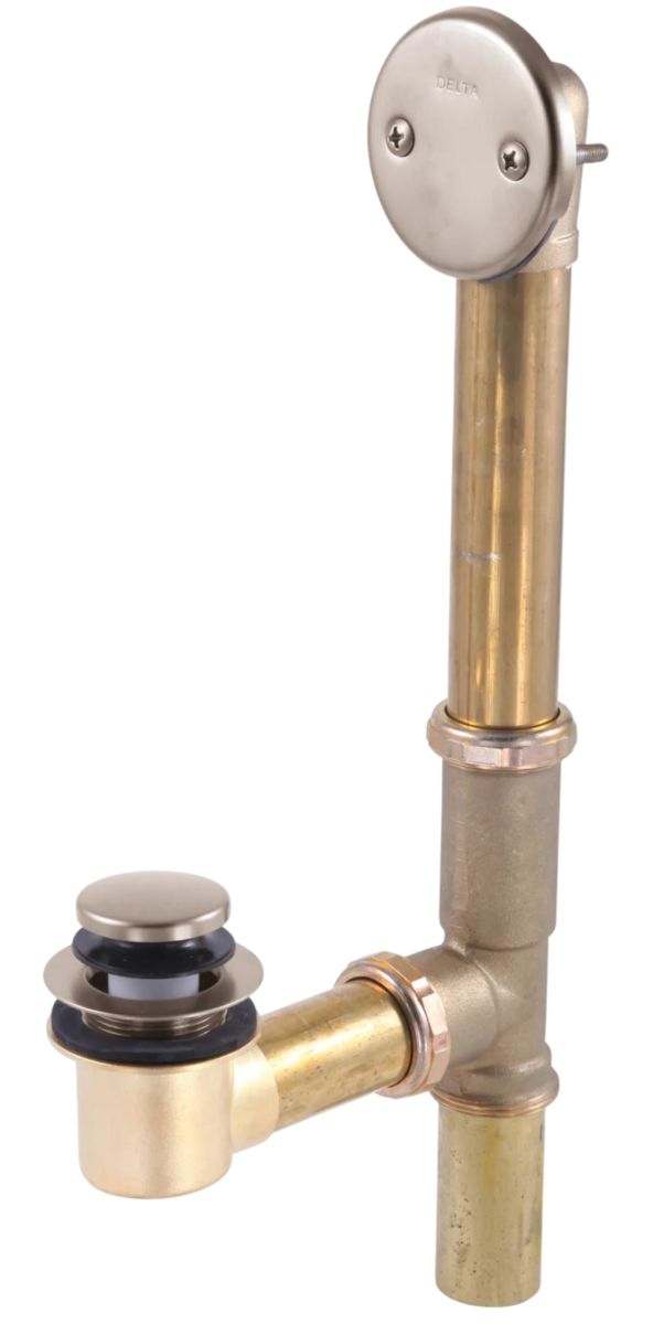 Delta Stainless Bath Waste Assembly-0