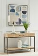 aspenhome® Logan Wheat Sofa Table-1