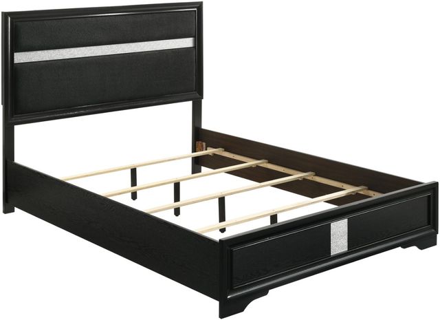 Coaster® Miranda 5-Piece Black Queen Bedroom Set-1