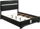 Coaster® Miranda 5-Piece Black Queen Bedroom Set-1