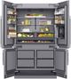 Dacor® 48" 27.7 Cu. Ft. Panel Ready Built-In French Door Refrigerator with SteelCool™-2