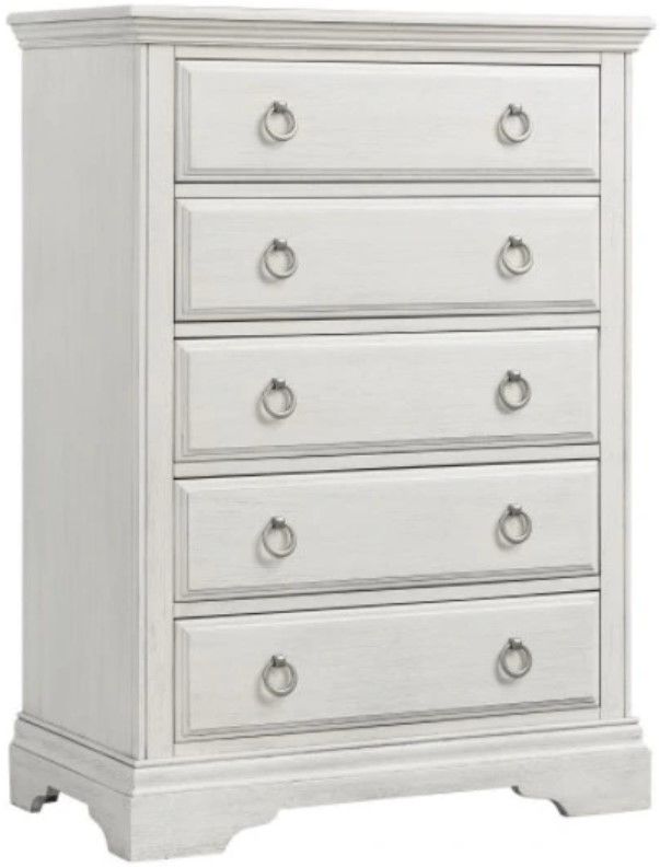 Westwood Design Riley Brushed White Youth Chest-0