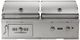 Coyote® Centaur Hybrid 50" Built in Liquid Propane Gas/ Charcoal Grill-Stainless Steel-0
