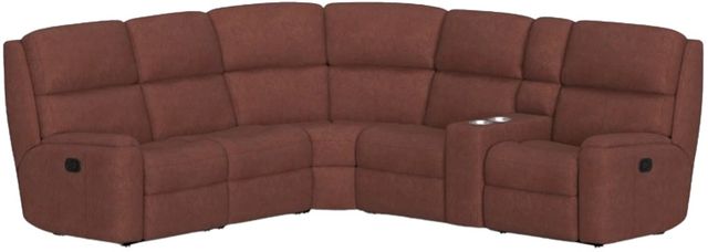 Flexsteel® Customizable Rio 5-Piece Modular Manual Reclining Sectional-1