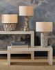 Currey & Company Carson Ivory Terrazzo Bench-5