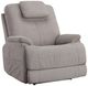 Flexsteel® Zecliner Model 1 Dove Power Lift and Sleep Recliner with Power Headrest and Lumbar-0